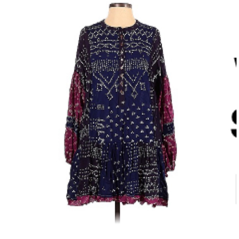 Free people- casual mini dress